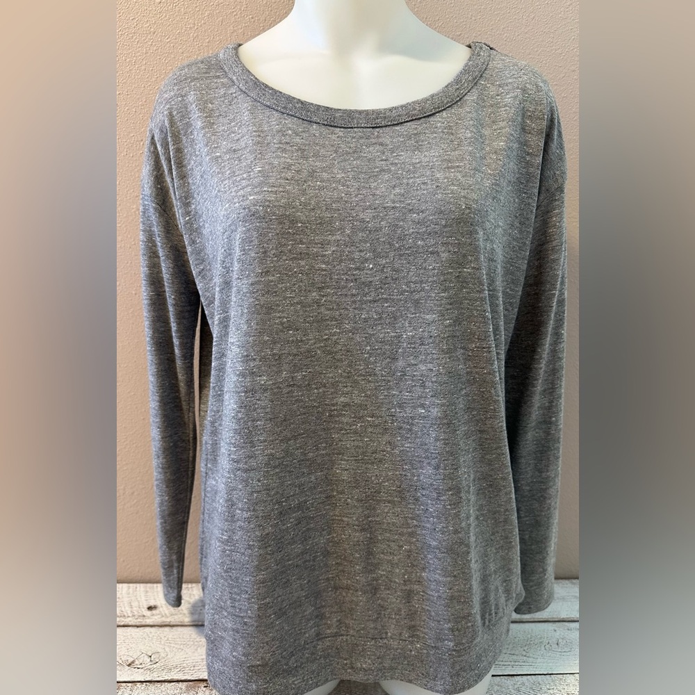 Chaser Lattice/Netted Back Long Sleeve Top - NWT